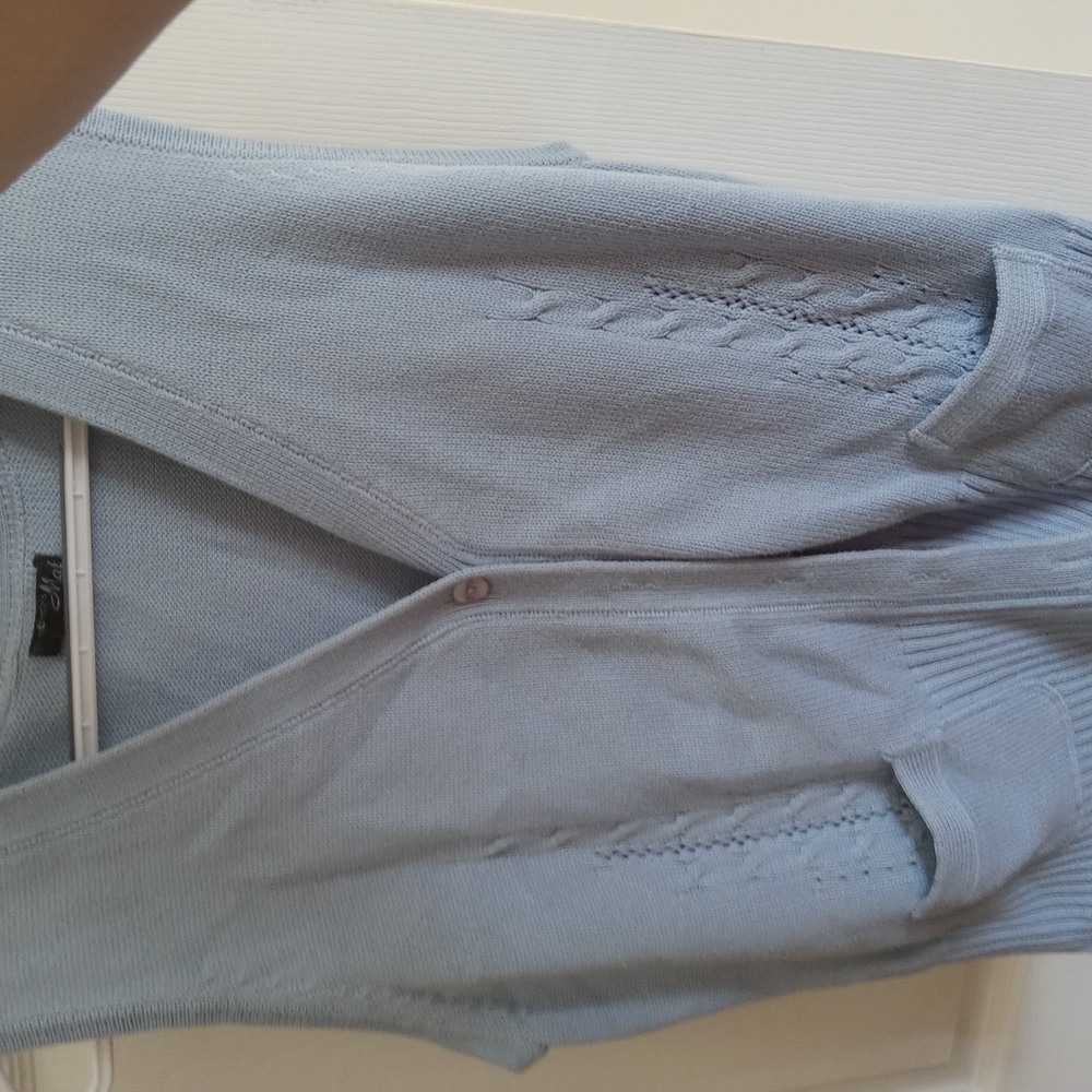 Vintage Grandma Blue Sweater Medium